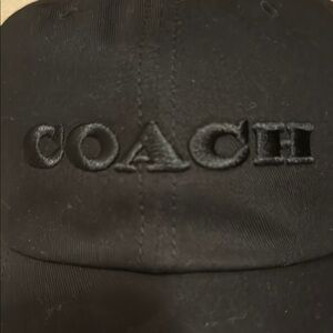 Coach Black Cap